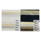 Modern Home Pull Down Slatted Blinds Blackout Solutions Window Shades Zebra Fabric